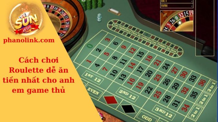 Cách chơi Roulette