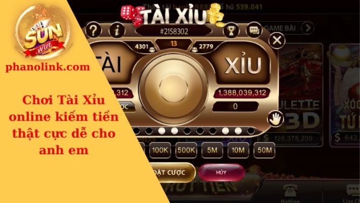 chơi Tài Xỉu online kiếm tiền